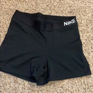 Nike pro spandex black